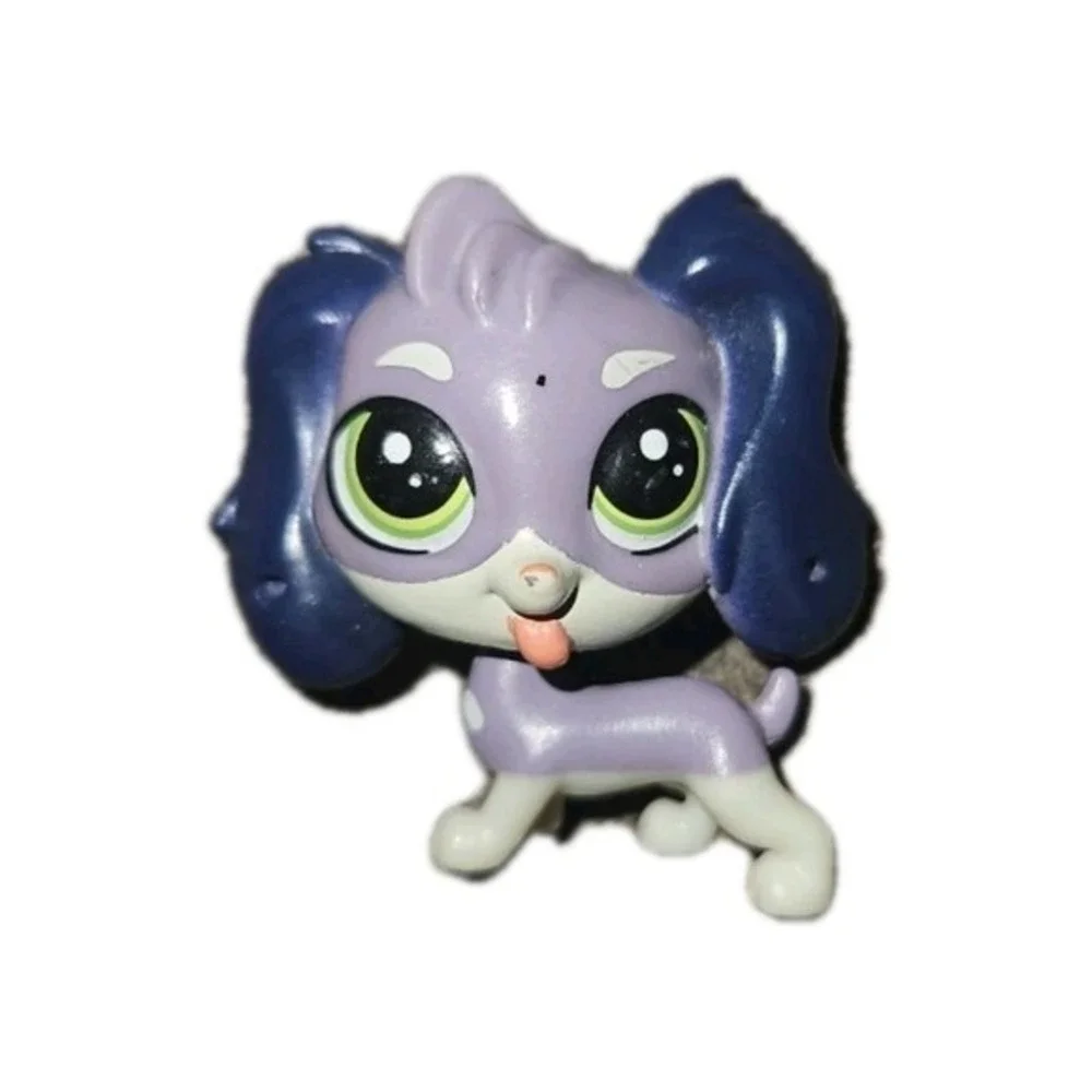Littlest Pet Shop LPS #4101 Spaniel‎ Named Frankie Lowman Green Eyes